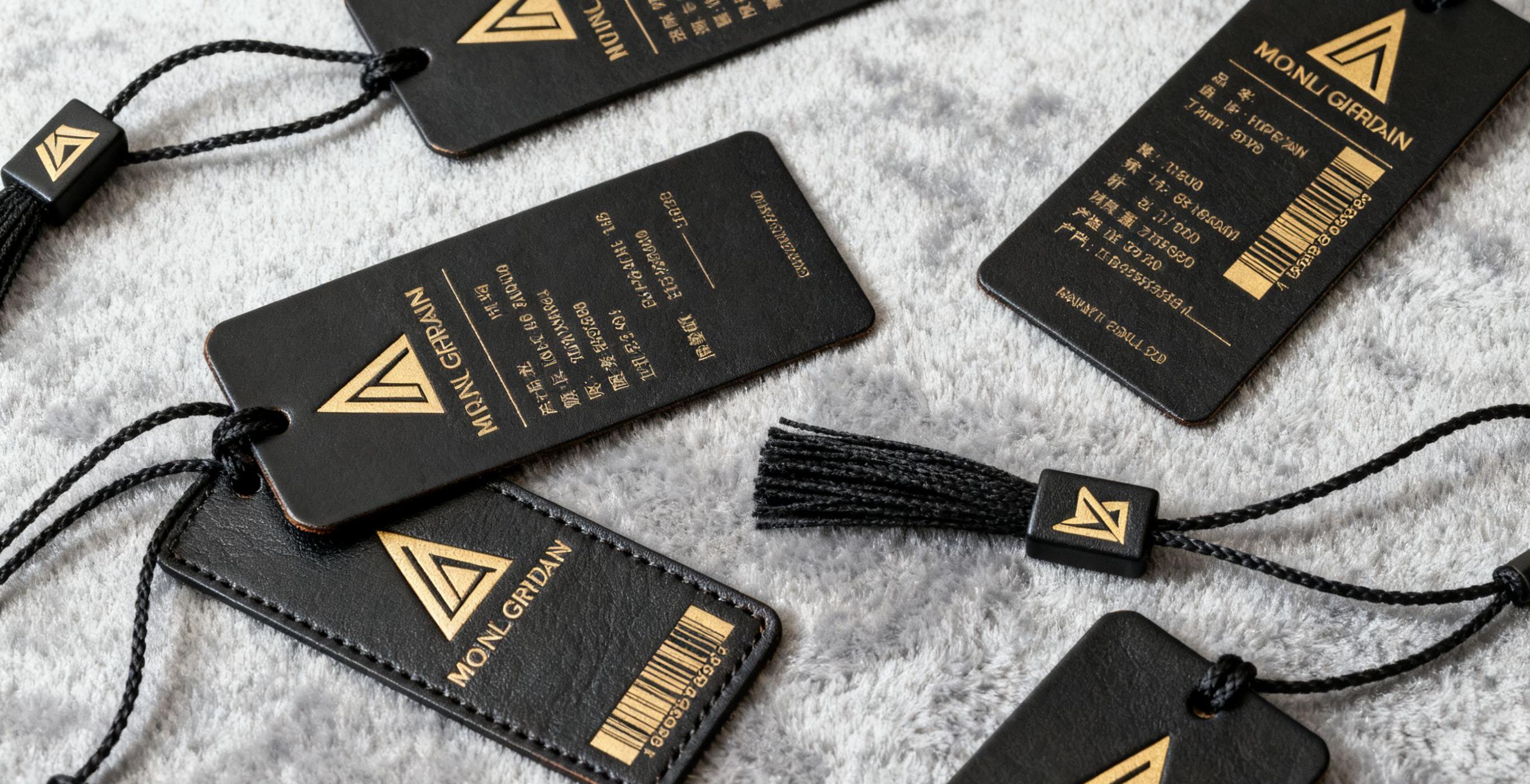 Hang tag shoes with custom branding